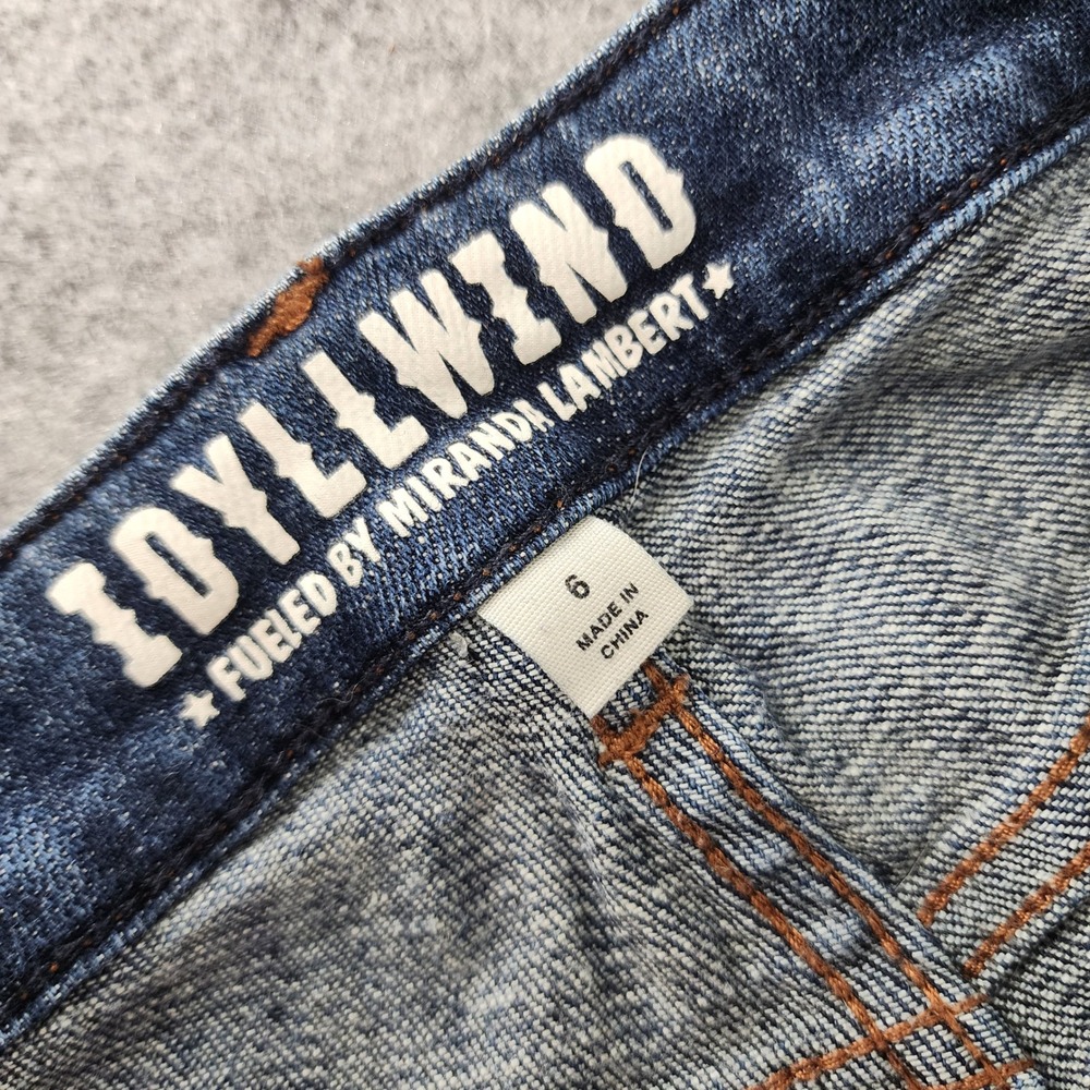 Idyllwind Miranda Lambert Womens Dark Wash Flare Leg Western Jeans 6W x 36L - Picture 6 of 6